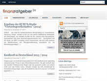 Tablet Screenshot of finanzratgeber24.net